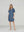 Vestido Mujer Livia Cuello en V cierre Botones Jeans Lineatre