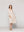 Vestido Mujer Virginia Largo De Lino Con Botones Beige Lineatre