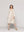 Vestido Mujer Virginia Largo De Lino Con Botones Beige Lineatre