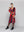Vestido Mujer Eider Rojo Lineatre