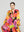 Vestido Mujer Vittoria Largo Con Estampado De Flores Lineatre