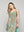 Vestido Mujer Vera Estampado Con Lentejuelas Chic Verde Turquesa Lineatre