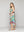 Vestido Mujer Vera Estampado Con Lentejuelas Chic Verde Turquesa Lineatre