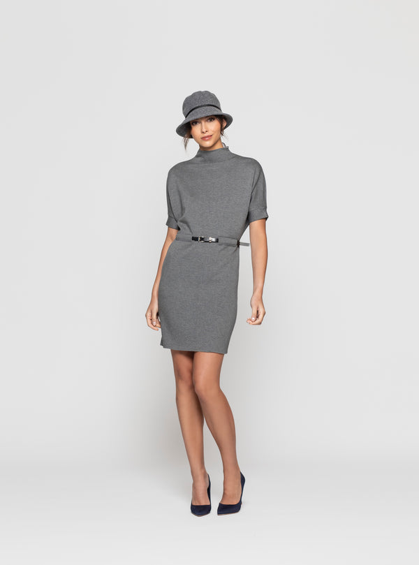 VESTIDO CLARIS GRIS