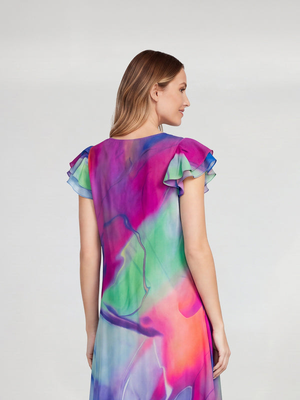 Vestido Mujer Camila Royal Lineatré