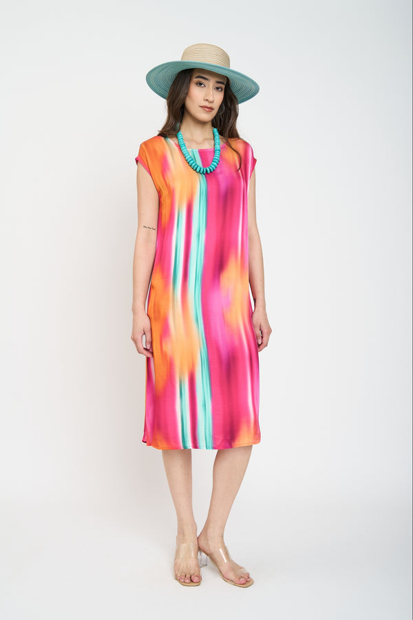 Vestido Mujer Gemma Fucsia Lineatre