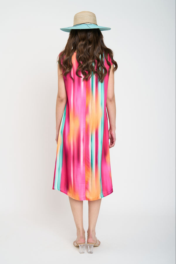 Vestido Mujer Gemma Fucsia Lineatre