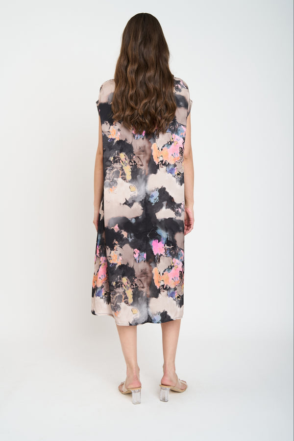 Vestido Mujer Serena Negro Lineatre