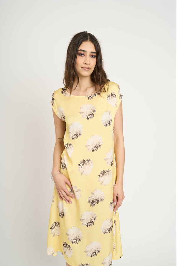 Vestido Mujer Bruna Amarillo Lineatre