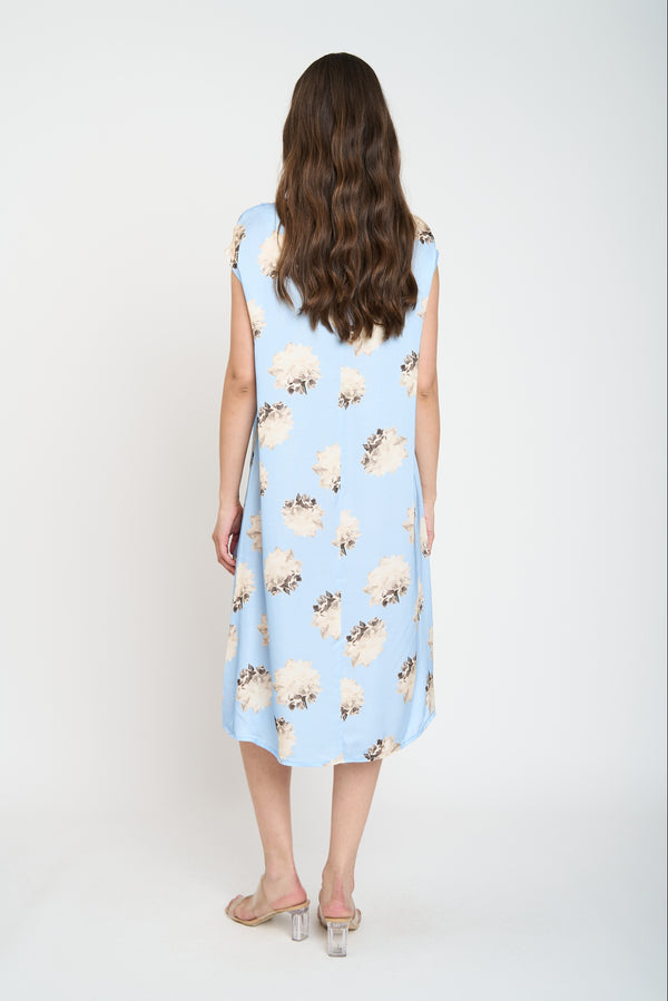 Vestido Mujer Bruna Celeste Lineatre