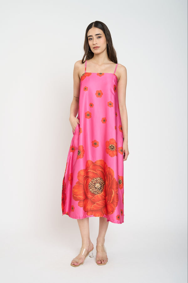 Vestido Mujer Antonia Magenta Lineatre