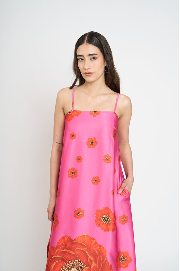 Vestido Mujer Antonia Magenta Lineatre