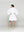 Vestido Mujer Violetta Broderie Boho Corto Con Mangas Largas Blanco Lineatre