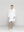 Vestido Mujer Violetta Broderie Boho Corto Con Mangas Largas Blanco Lineatre