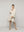 Vestido Mujer Violetta Broderie Boho Corto Con Mangas Largas Blanco Lineatre