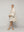 Vestido Mujer Violetta Broderie Boho Corto Con Mangas Largas Blanco Lineatre
