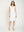 Vestido Mujer Natalia Cuello redondo Blanco Lineatre