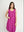 Vestido Mujer Natalia Cuello redondo Magenta Lineatre