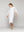 Vestido Mujer Vianney Mangas Con Capa Blanco Lineatre
