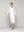 Vestido Mujer Vianney Mangas Con Capa Blanco Lineatre