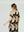 Vestido Mujer Alessandrina Relaxed fit Cuello redondo Manga corta acampada Beige Lineatre