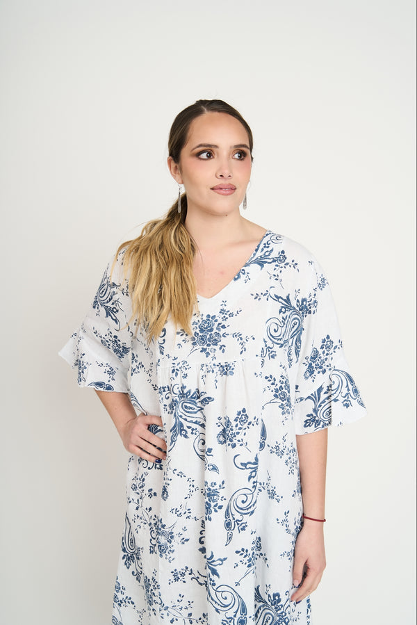 Vestido Mujer Sara Fantasia Lineatre