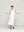 Vestido Mujer Valeria Lino Bordado Escote Halter Blanco Lineatre