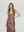 Vestido Mujer Nerina Regular fit Escote en V Tirantes Moka Lineatre