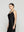 Vestido Mujer Violaine Satinado Con Encaje Negro Lineatre