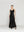 Vestido Mujer Violaine Satinado Con Encaje Negro Lineatre