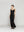 Vestido Mujer Violaine Satinado Con Encaje Negro Lineatre