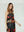 Vestido Mujer Violetta Largo Escote recto cierre Sin Negro Lineatre