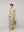 Vestido Mujer Vincenza Largo Manga Corta Estampado Celeste Lineatre