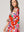 Vestido Mujer Vincenza  Largo Manga Corta Estampado Rojo Lineatre
