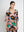 Vestido Mujer Iris Escote en V Negro Lineatre