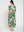 Vestido Mujer Iris Escote en V Verde Lineatre