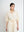 Vestido Mujer Susana Cuello con solapa Beige Lineatre