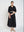 Vestido Mujer Susana Cuello con solapa Negro Lineatre
