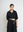 Vestido Mujer Susana Cuello con solapa Negro Lineatre