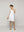 Vestido Mujer Enagua Básico Blanco Lineatre
