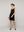 Vestido Mujer Enagua Básico Negro Lineatre