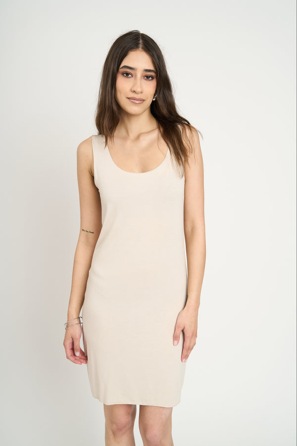 Falda Mujer Mia Beige Lineatre