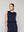 Vestido Mujer Vesper Largo Algodón Azul Lineatre