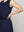 Vestido Mujer Vesper Largo Algodón Azul Lineatre