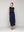 Vestido Mujer Vesper Largo Algodón Azul Lineatre