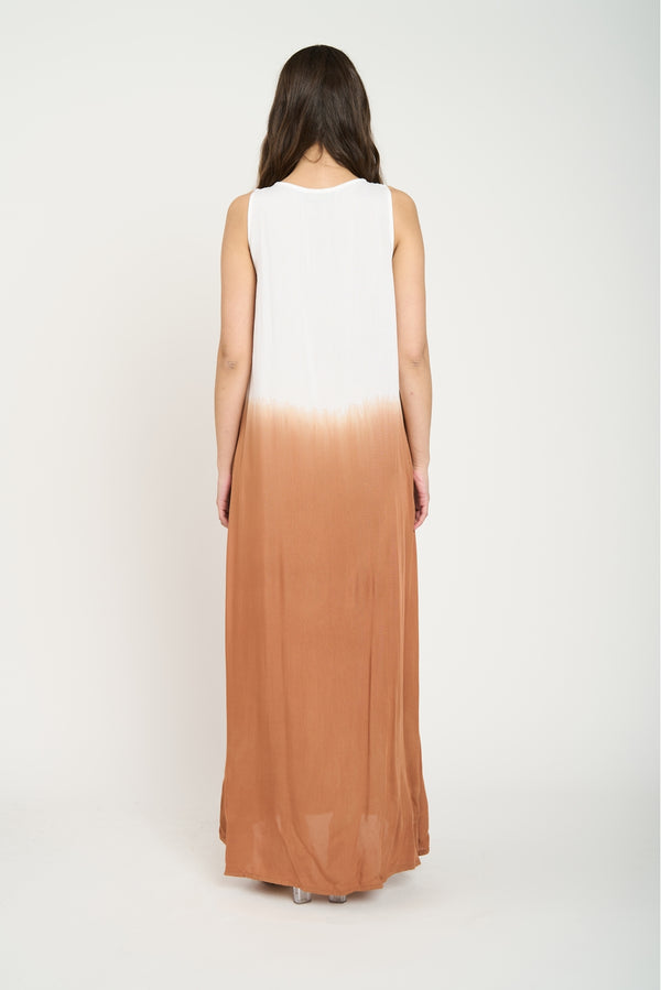 Vestido Mujer Amanda Chocolate Lineatre