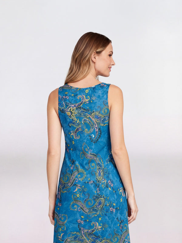 Vestido Mujer Daniela Azulino Lineatré
