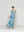 Vestido Mujer Vilma Reversible Sin Mangas Estampado Azul/Celeste Lineatre