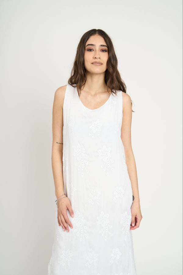 Vestido Mujer Diana Blanco Lineatre