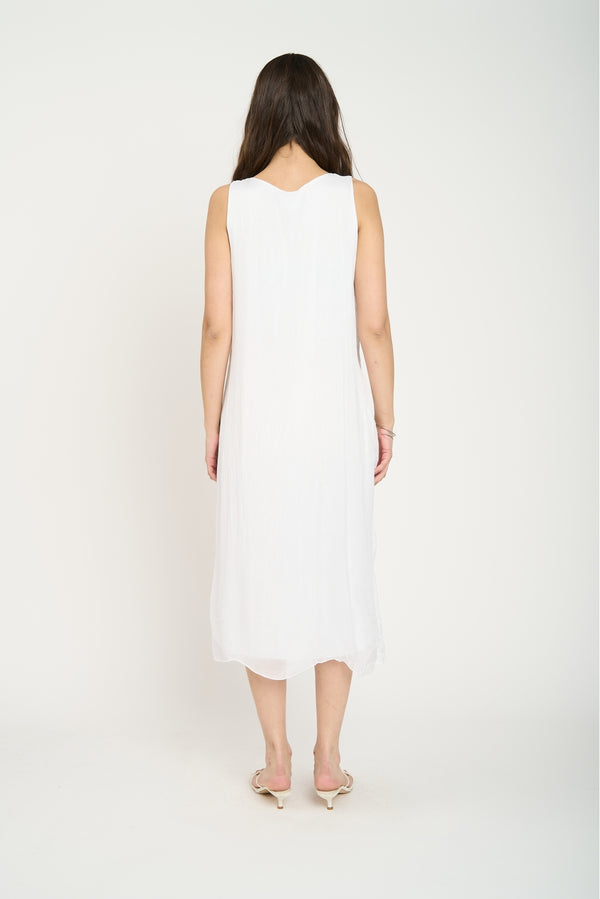Vestido Mujer Diana Blanco Lineatre